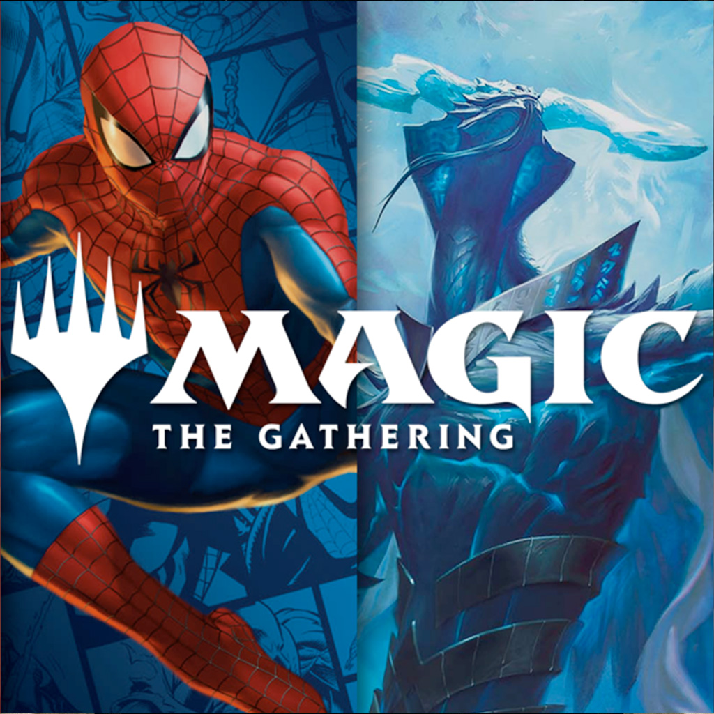 Magic cards and accessories arranged as a featured category tile